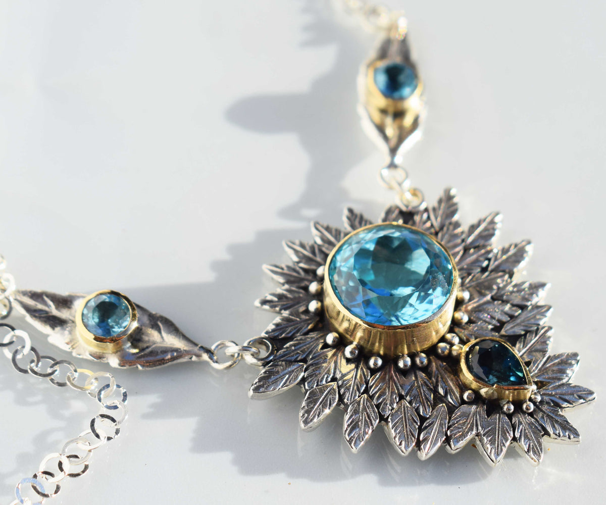 Collar Pocahontas Queen Topacio