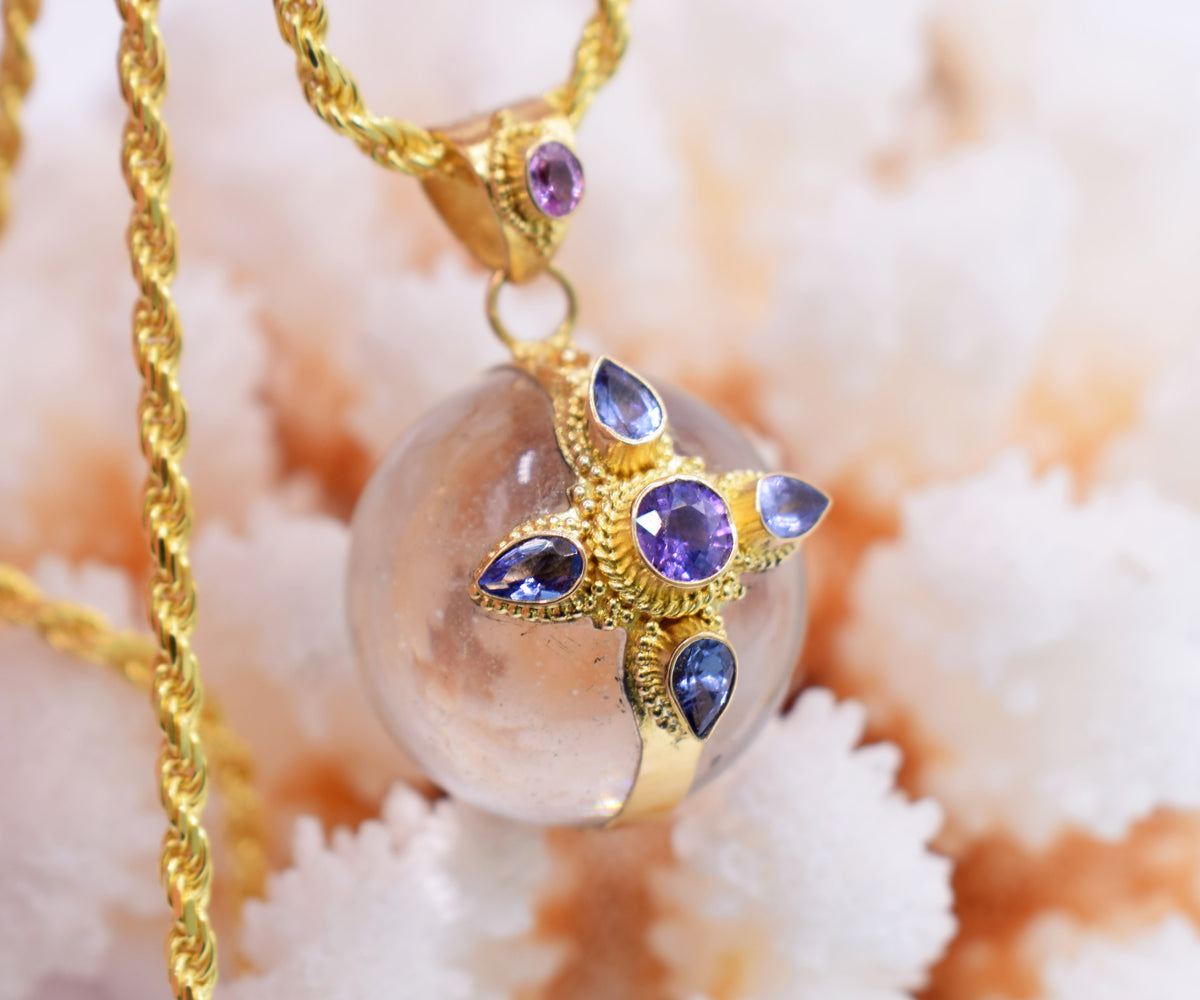 Amuleto Cruz del Sur Cuarzo