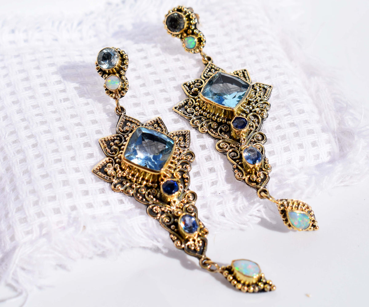 Aros Kaya Cushion Topacios