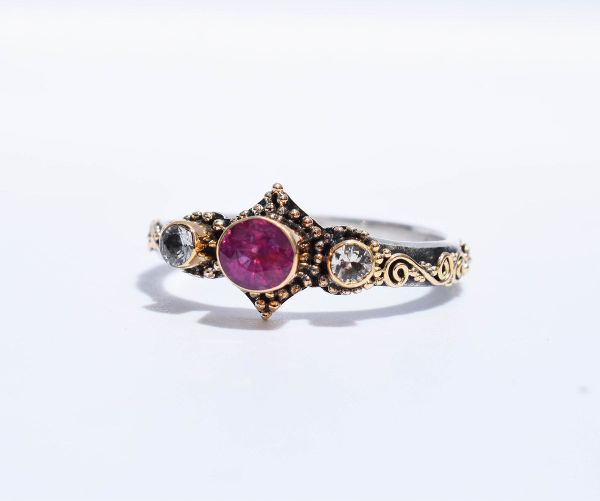 Anillo Roma Rubi