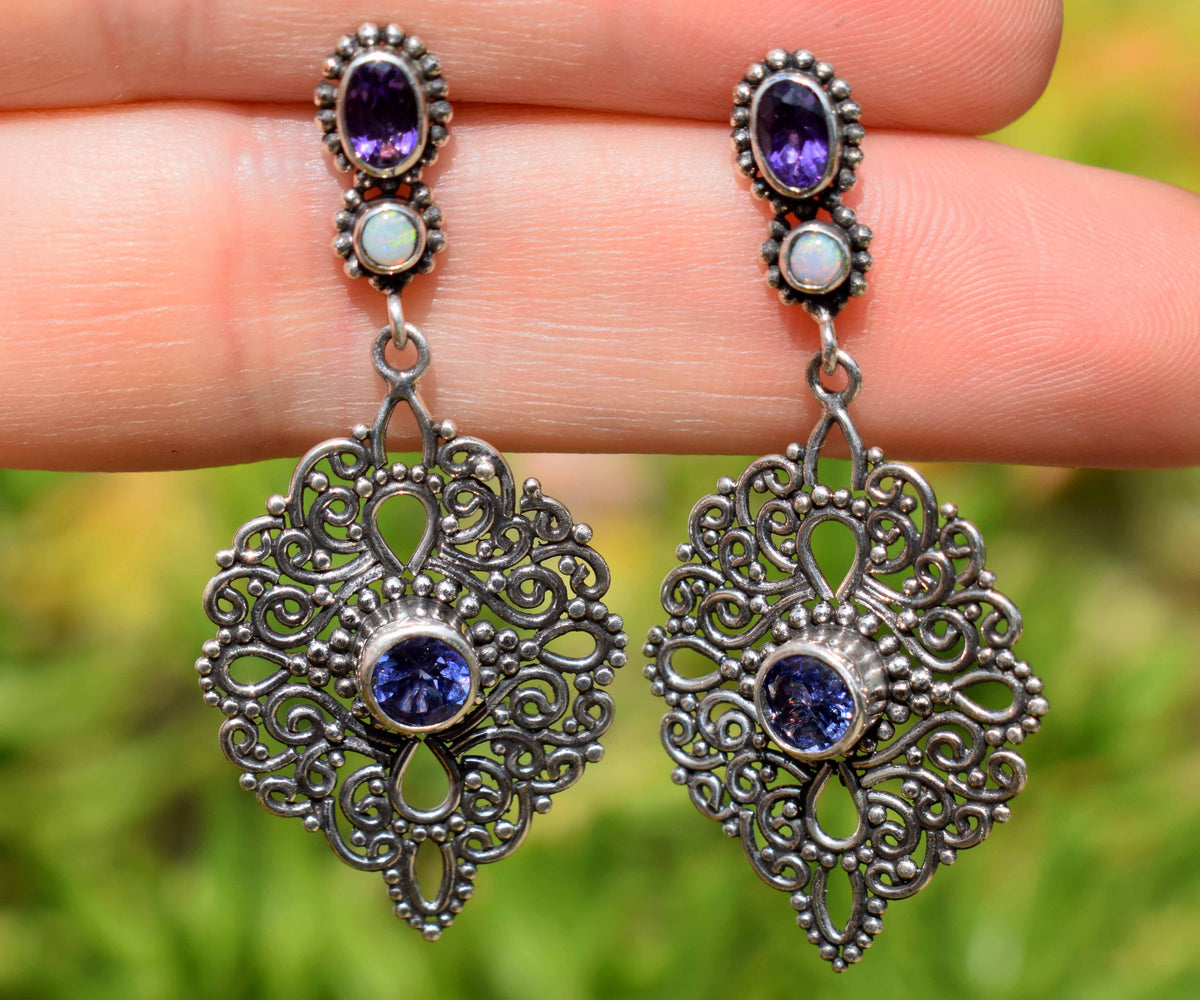 Aros Jazmin Tanzanita