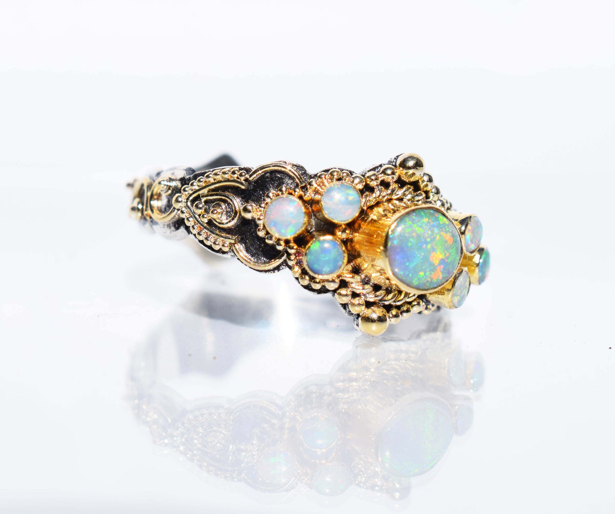 Anillo Azahara Ópalo