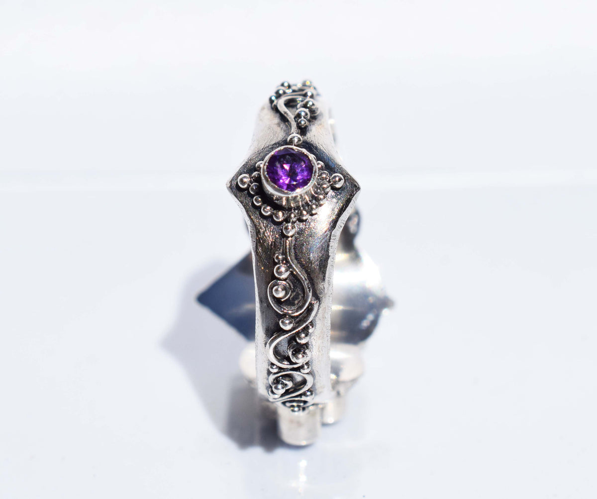 Anillo Venecia Amatista Tanzanitas