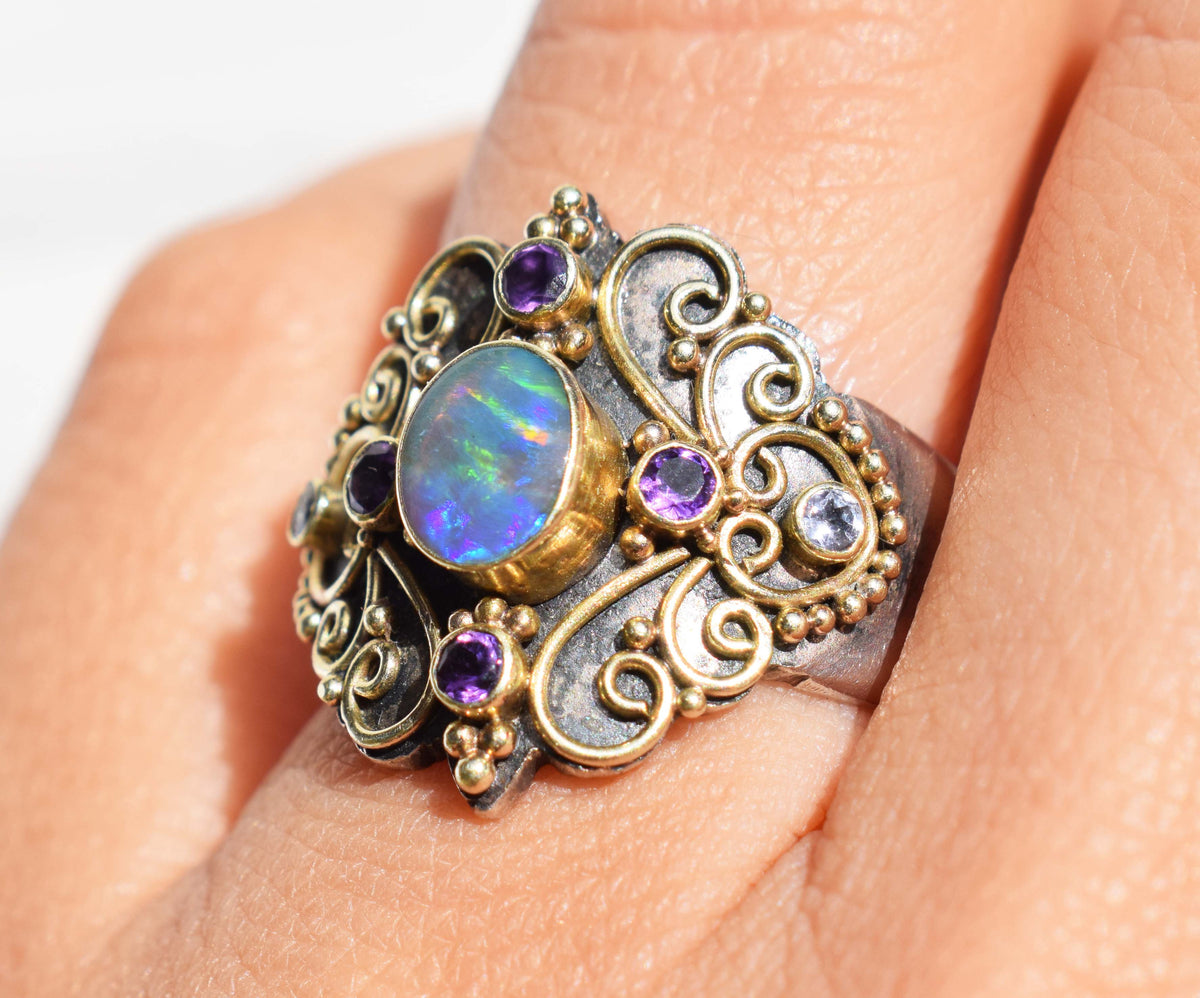 Anillo Buterfly Ópalo