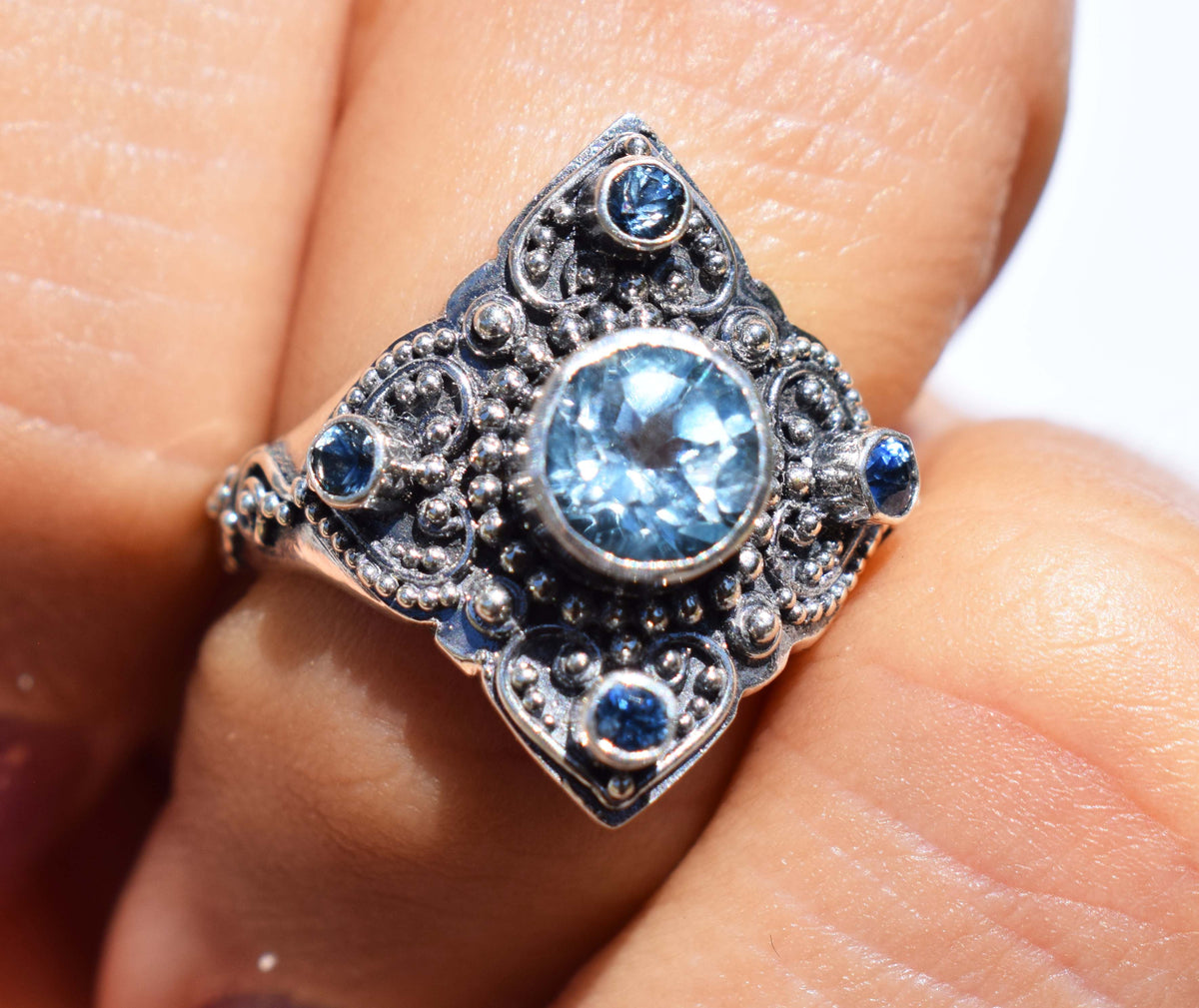 Anillo Angel Topacio