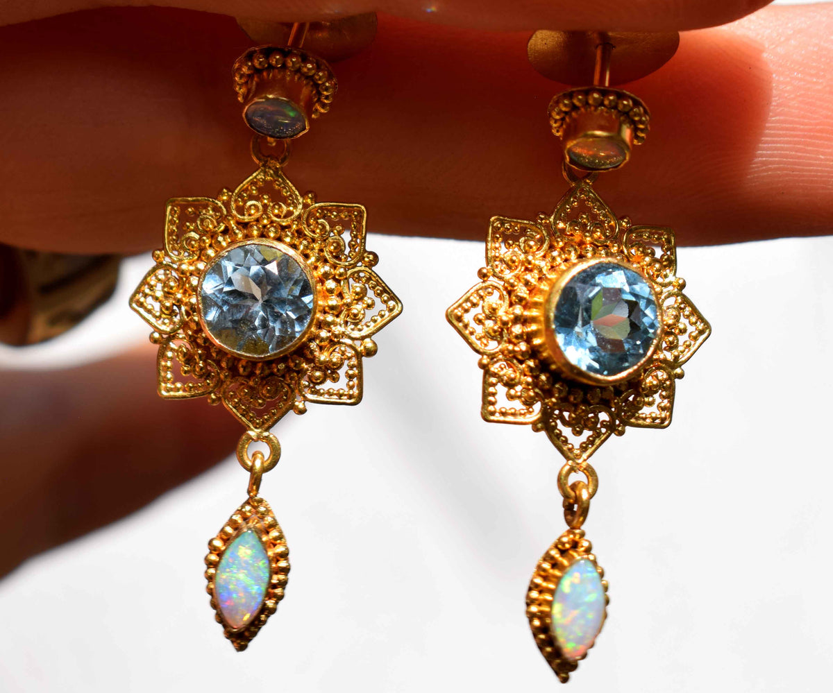 Aros Gold Mandala Topacios