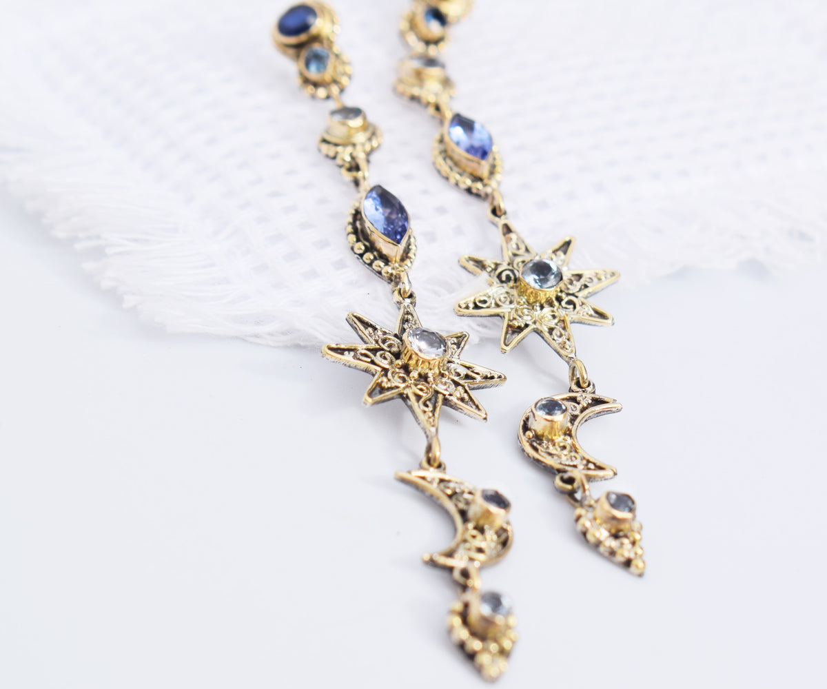 Aros Constelaciones Zafiro