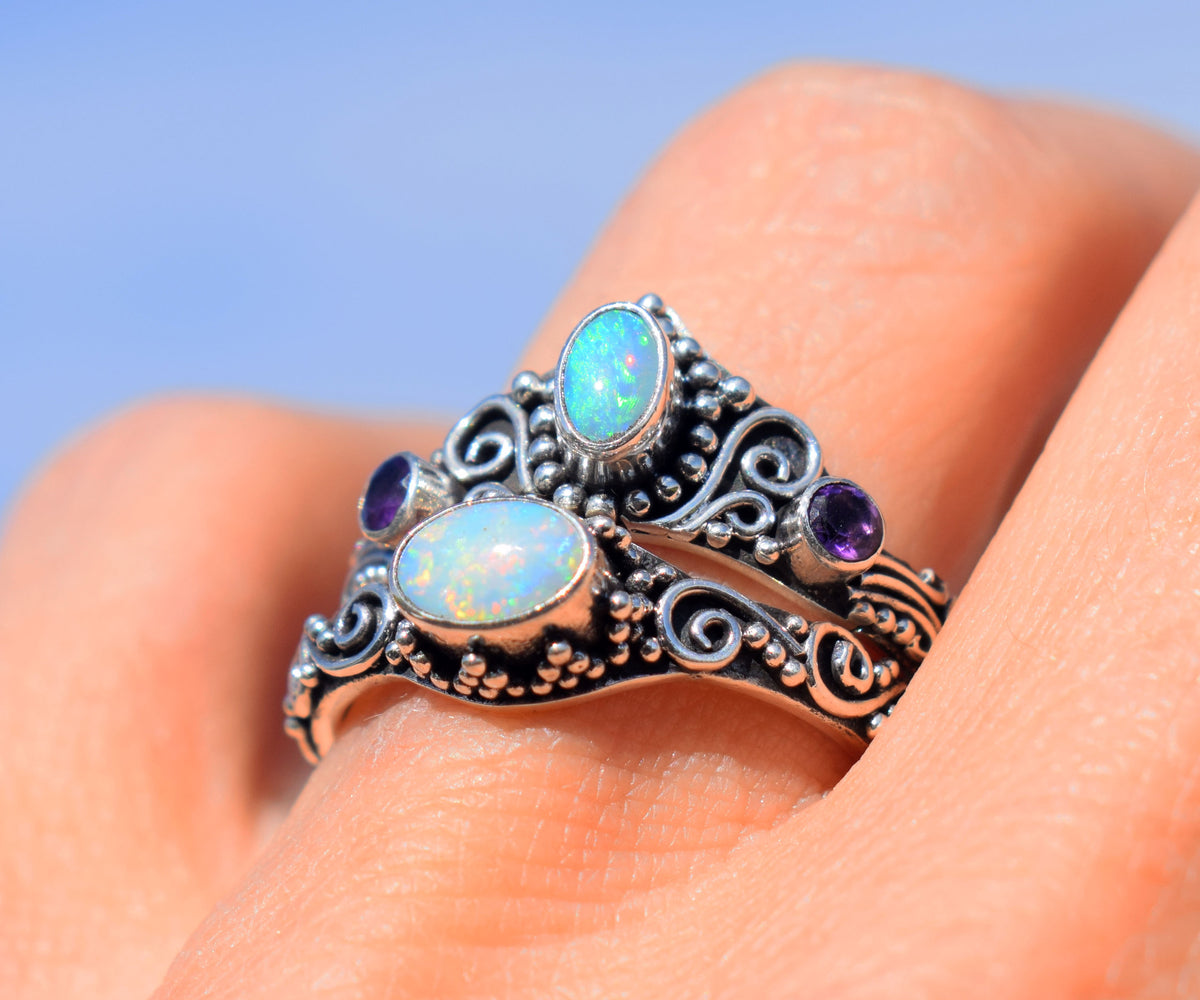 Anillo Fusión Opalo