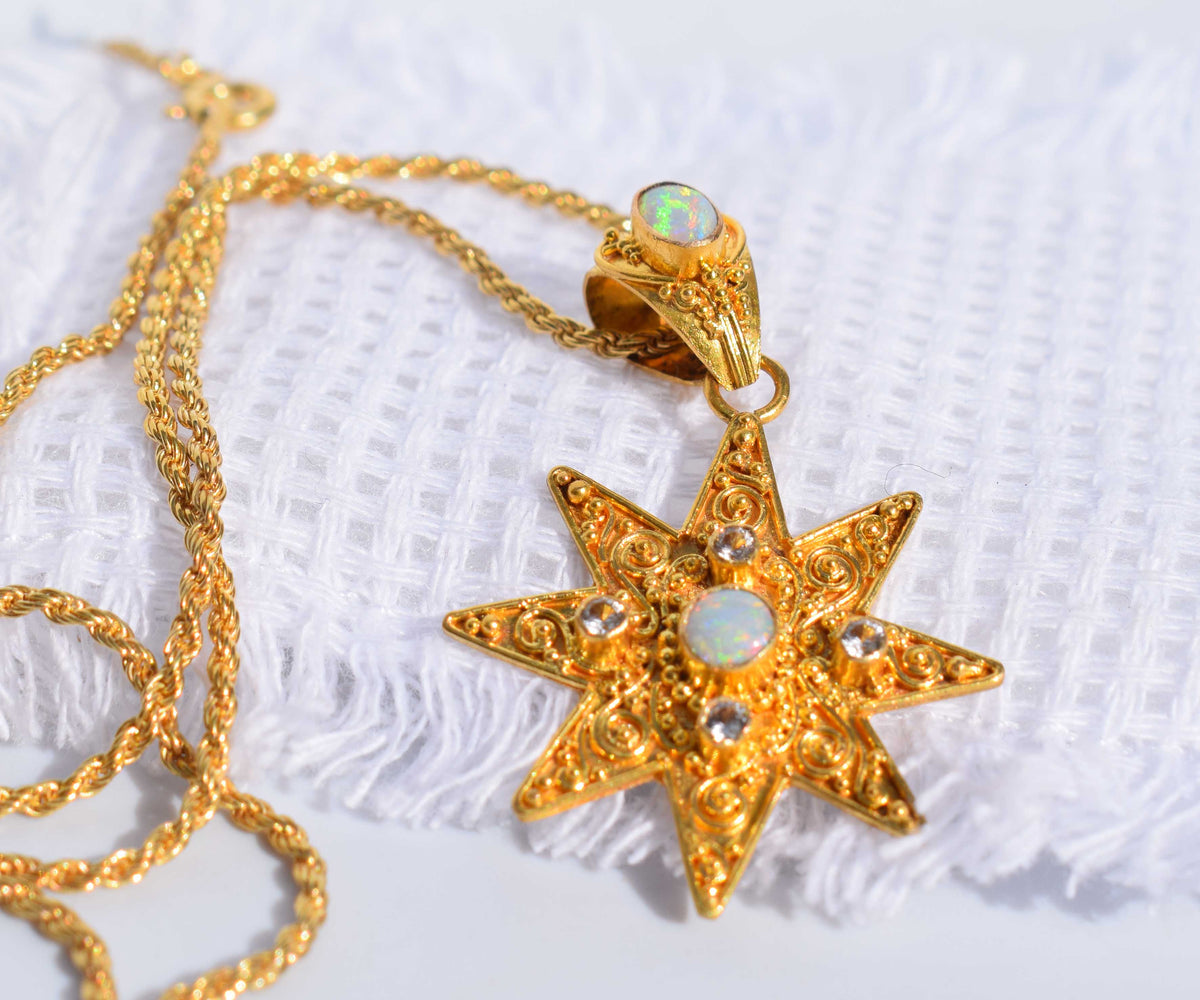 Colgante Venus Ópalo Topacios