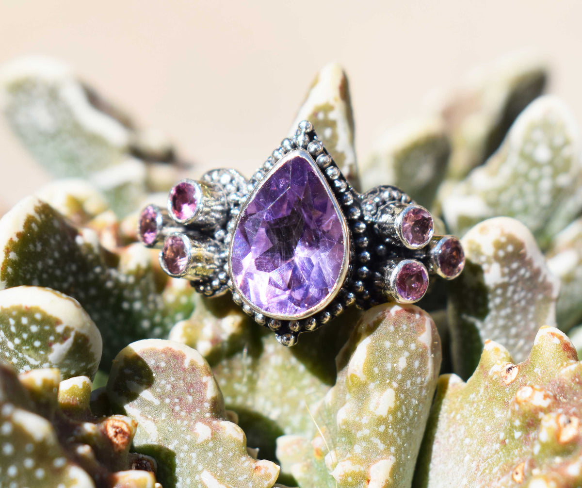 Anillo Venecia Amatista