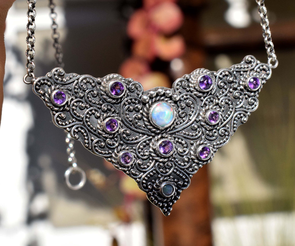 Collar Buterfly Opalo