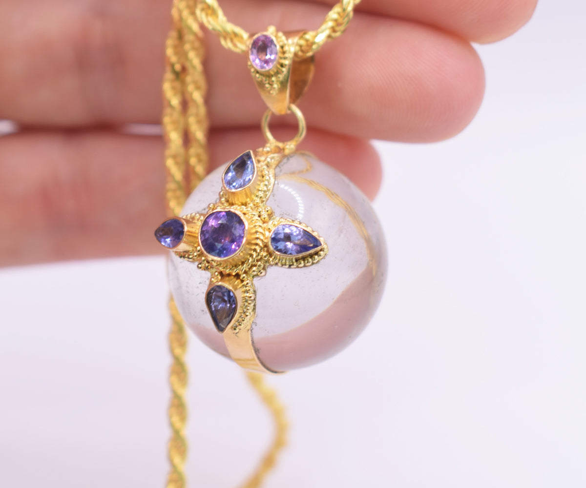 Amuleto Cruz del Sur Cuarzo