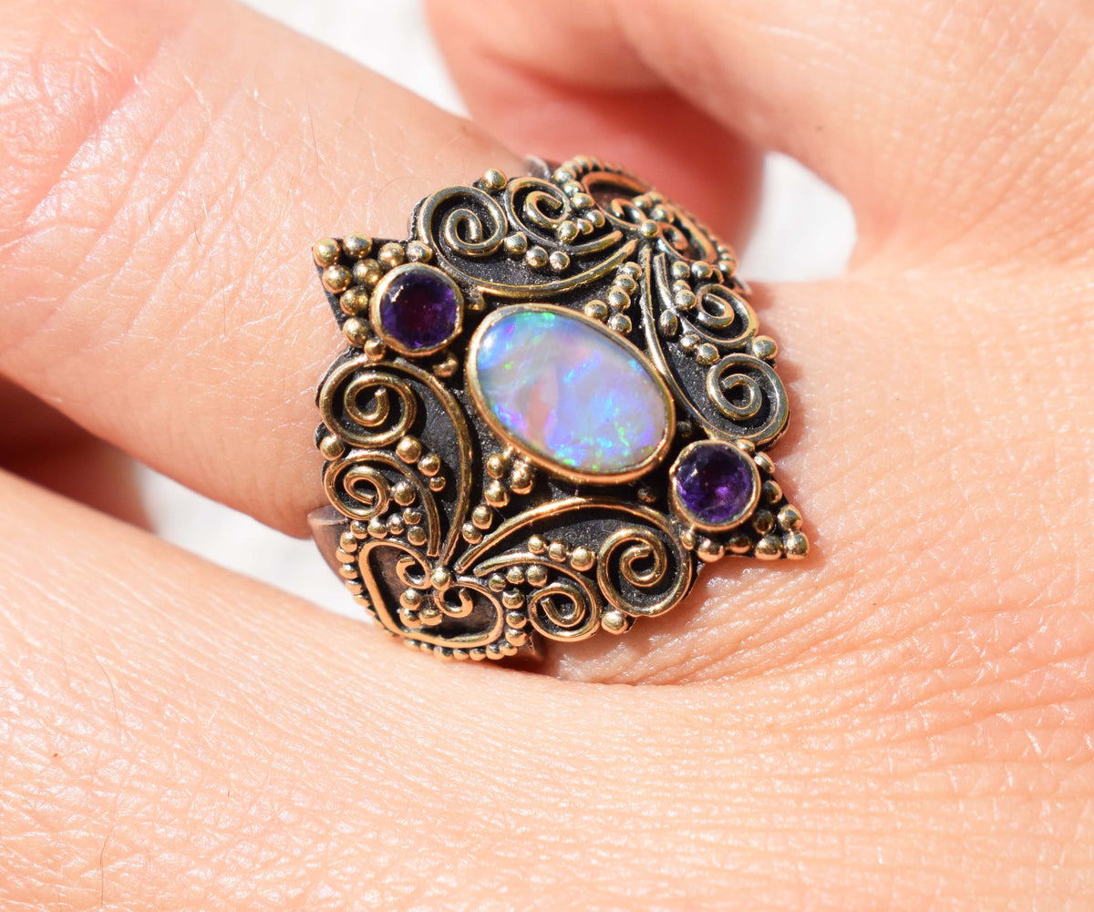 Anillo Buterfly Ópalo