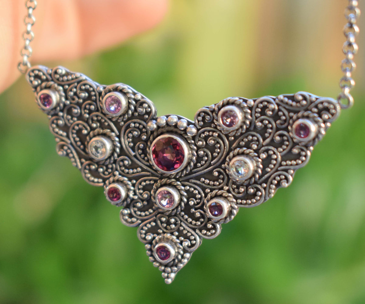 Collar Buterfly Rodolita