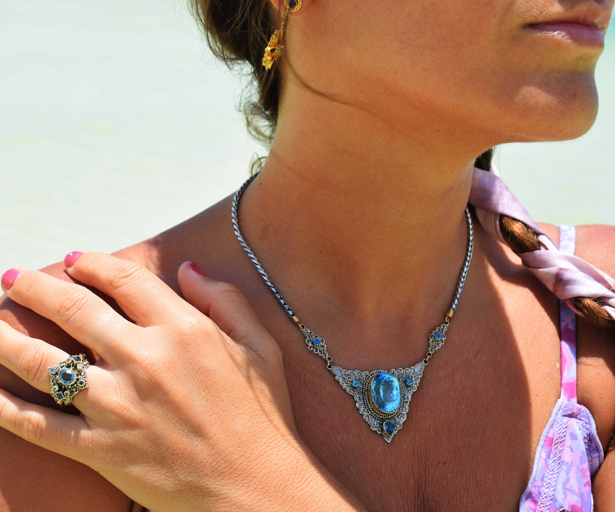 Collar Maharani Topacio