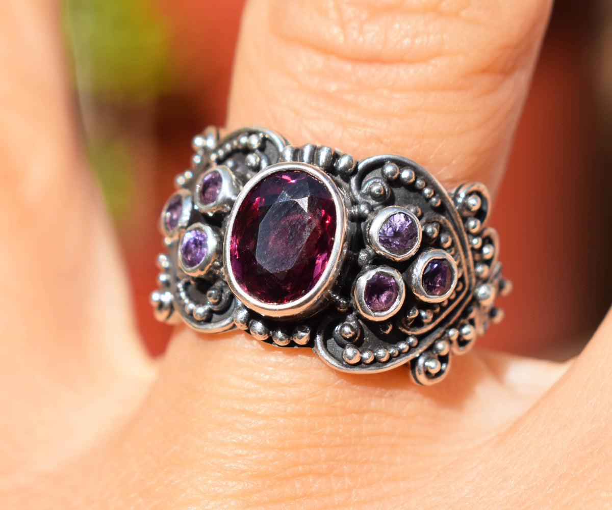 Anillo Kaya Rodolita