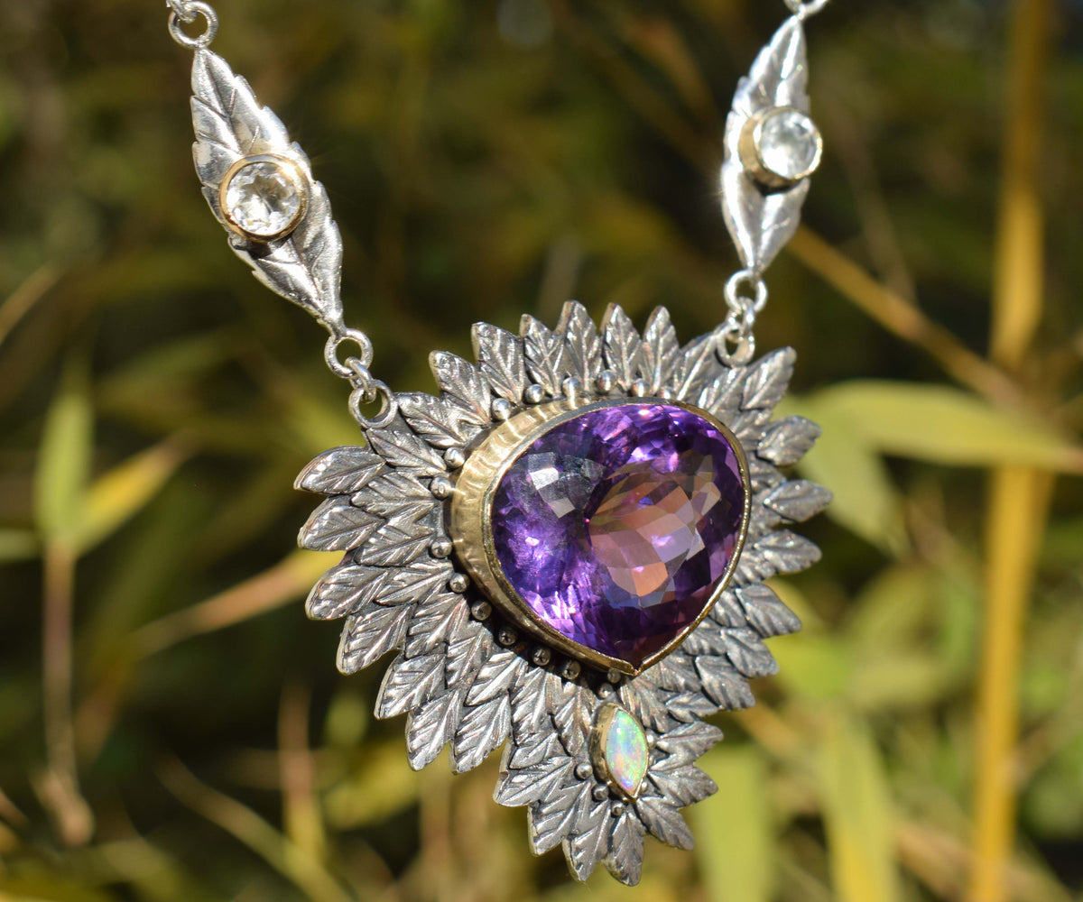 Collar Pocahontas Queen Amatista