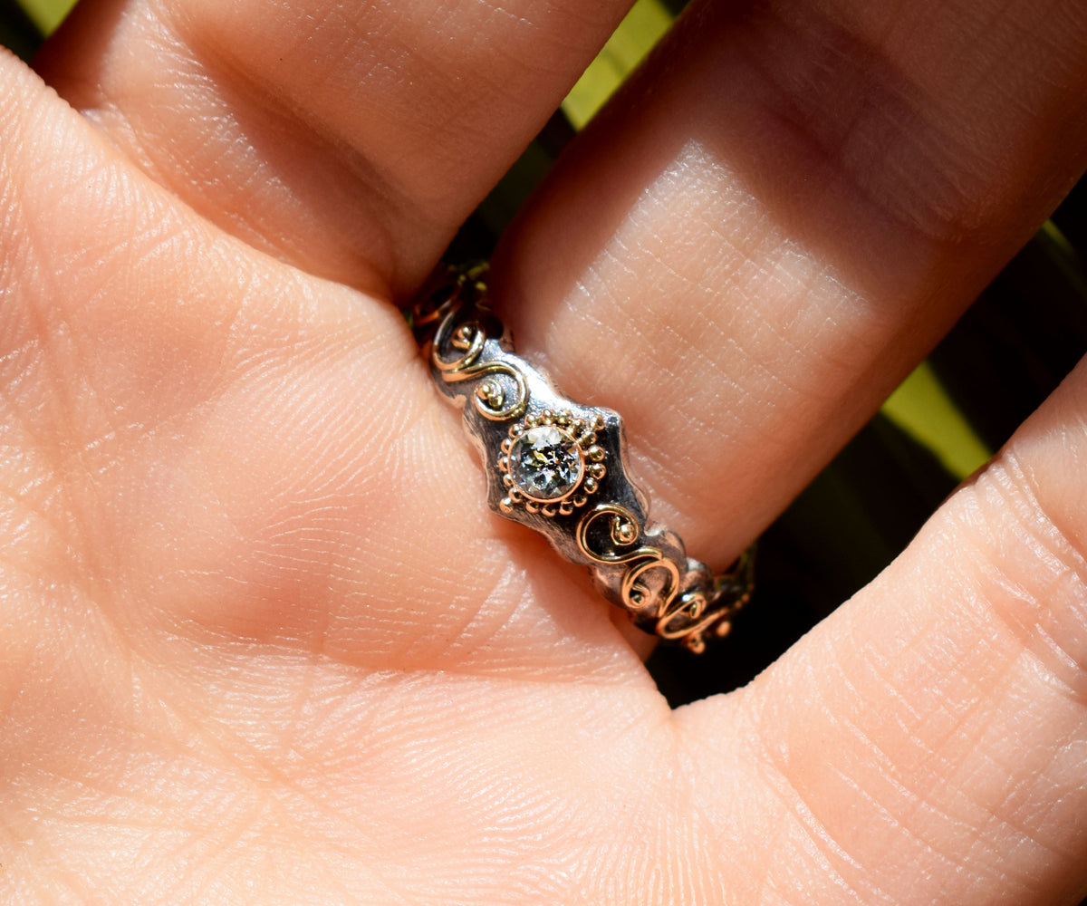 Anillo Azahara Apatita