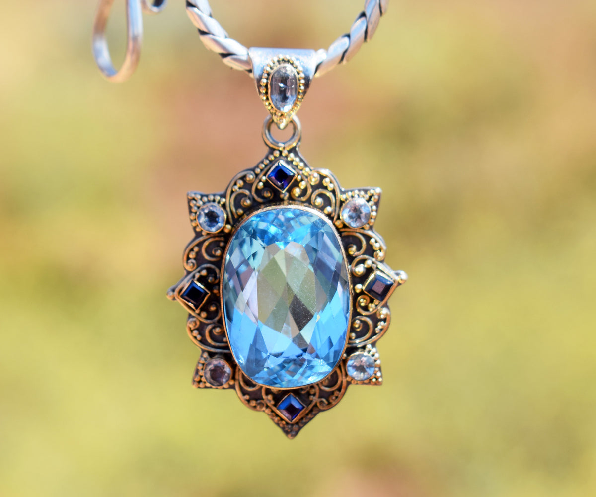 Colgante Isis Topacio