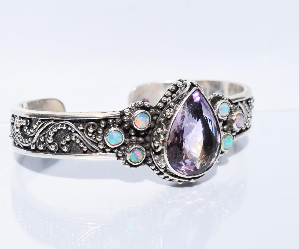 Brazalete Spirit Amatista y Ópalos