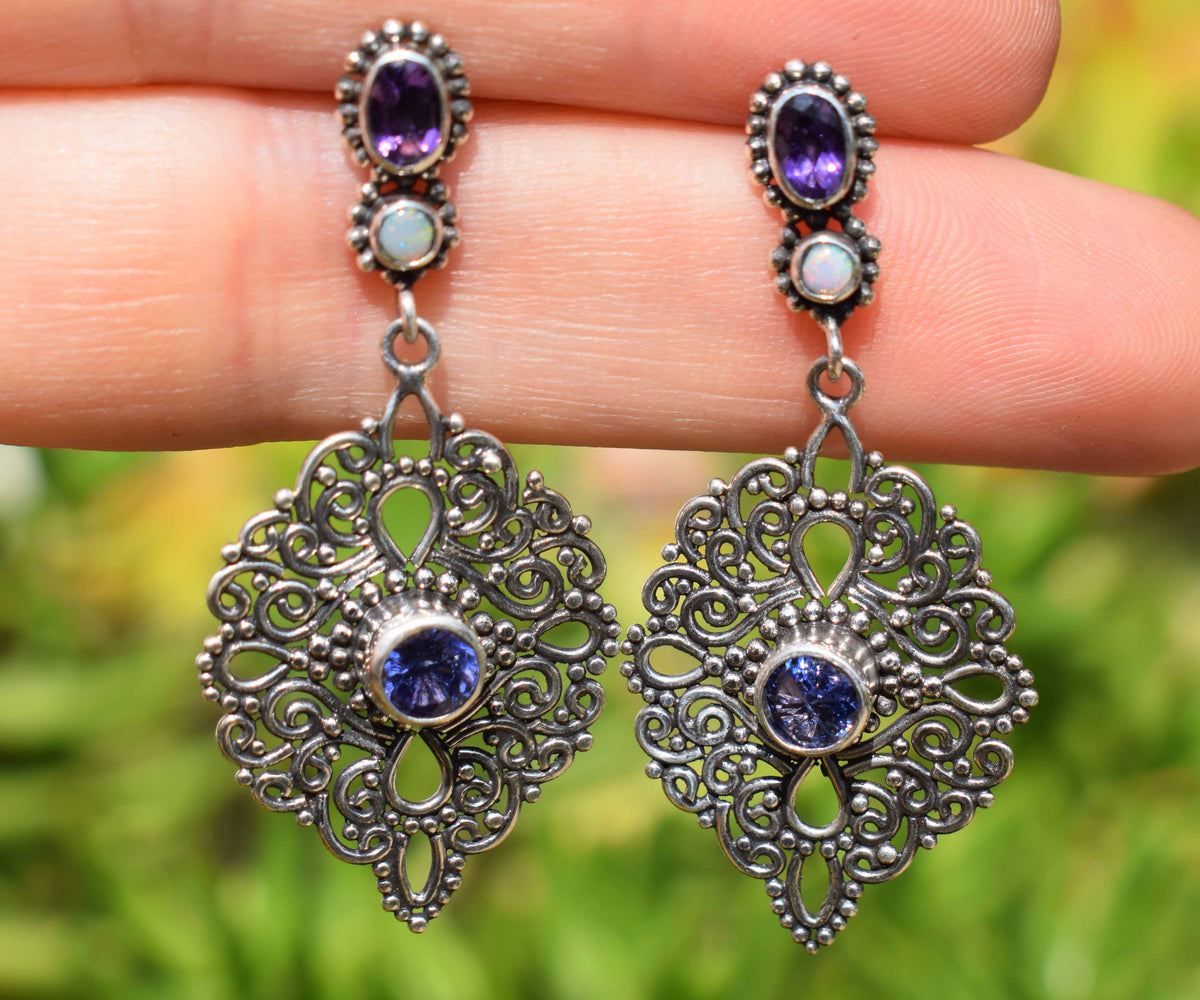 Aros Jazmin Tanzanita