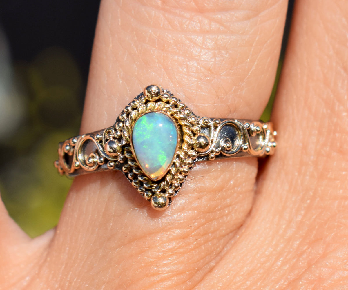 Anillo Fall in love Opalo