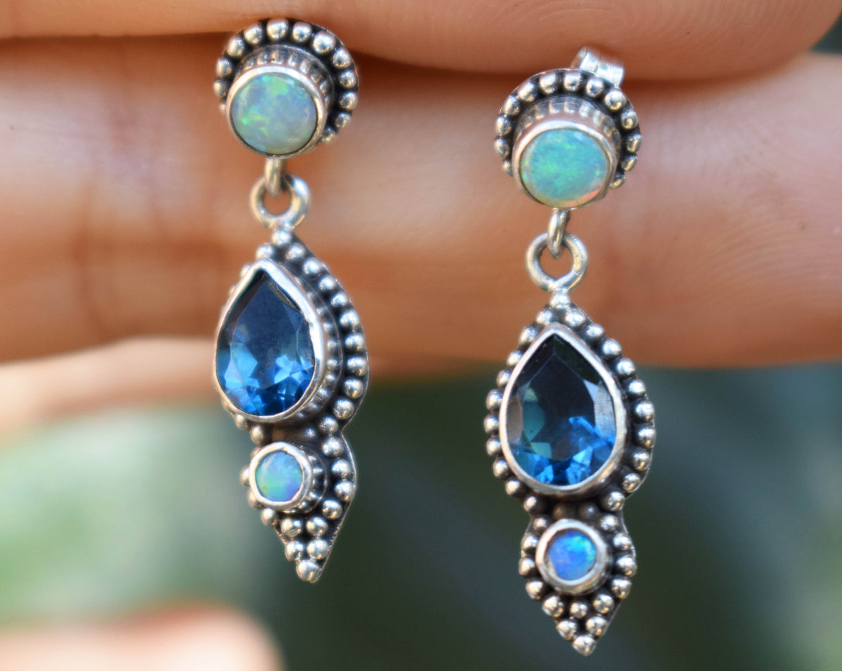 Aros Roma Topacio Ópalos