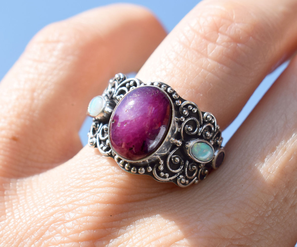 Anillo Atma Rubi Estrella