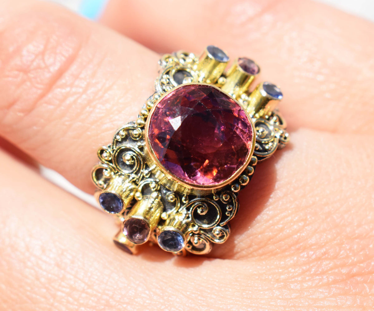 Anillo Sultan Turmalina