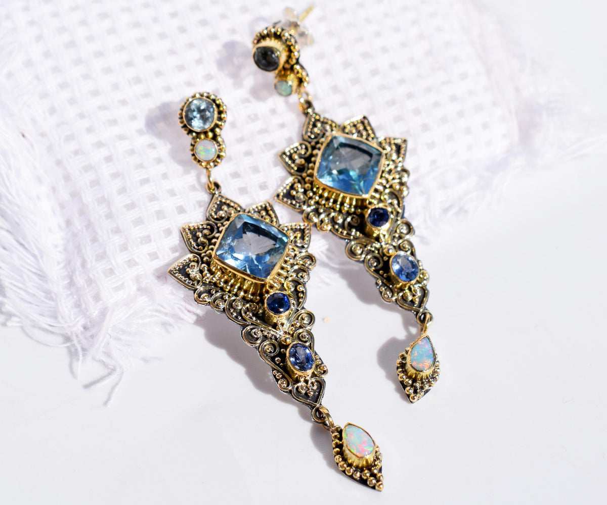 Aros Kaya Cushion Topacios