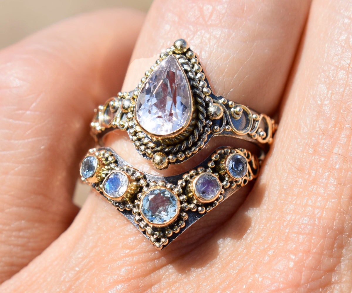 Anillo Fall in love Kunzita