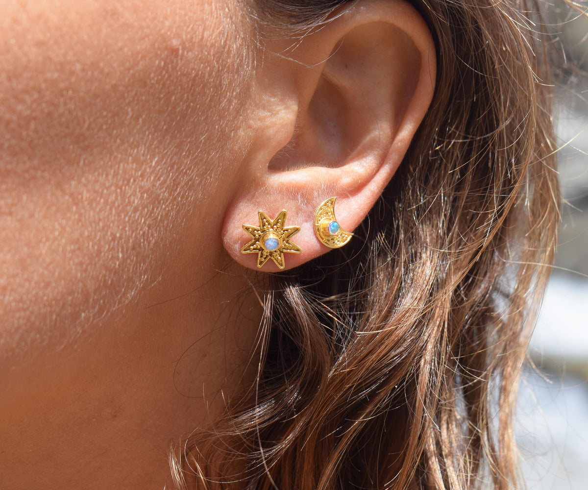 Aros Moon Star Gold Opalo