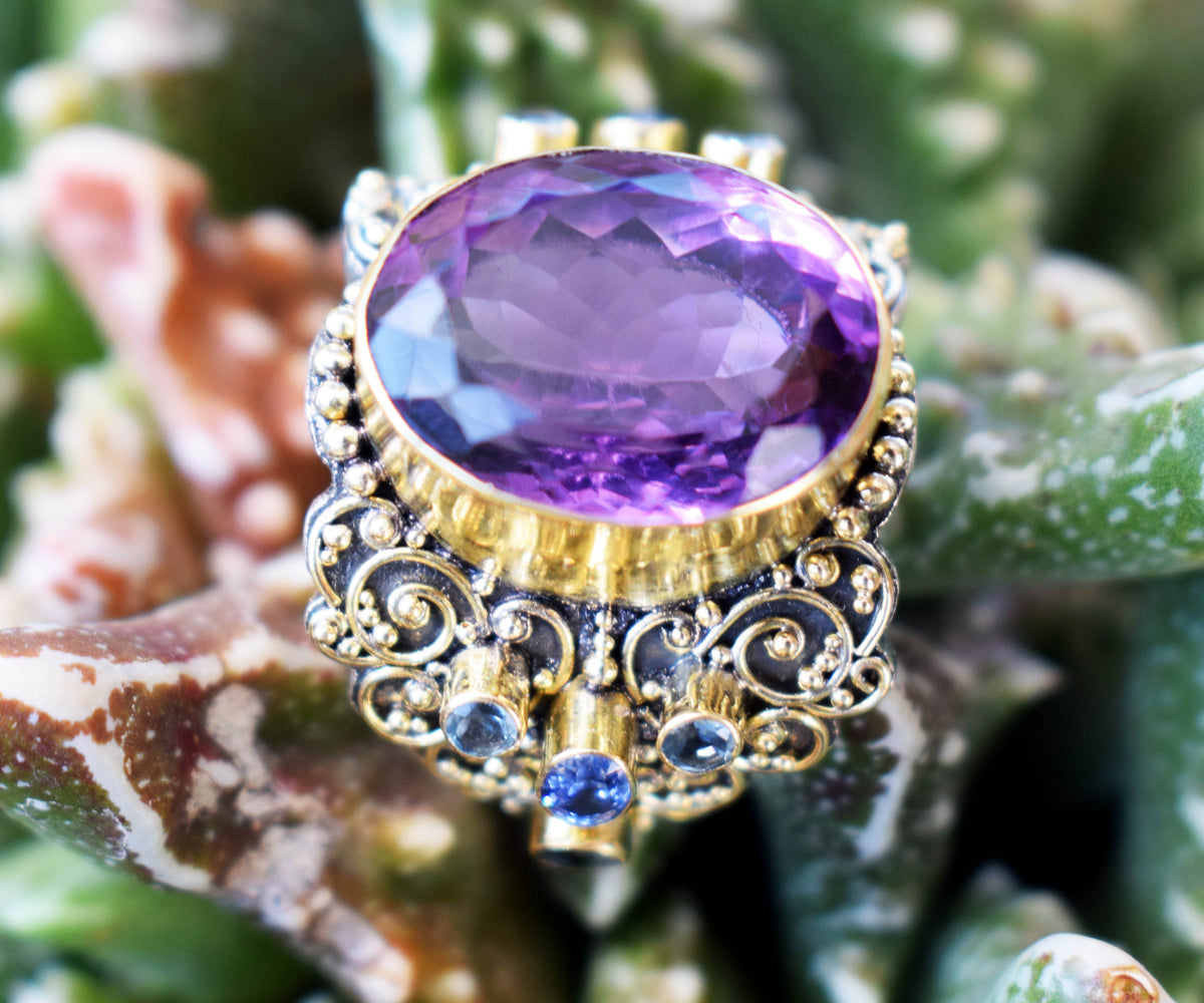 Anillo Sultan Amatista