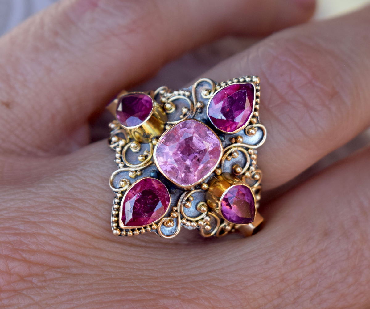 Anillo Goa Turmalina