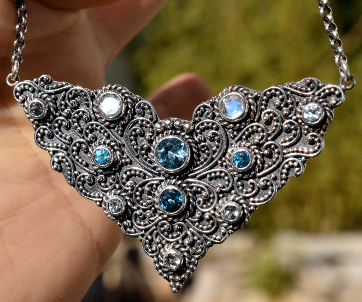 Collar Buterfly Topacio