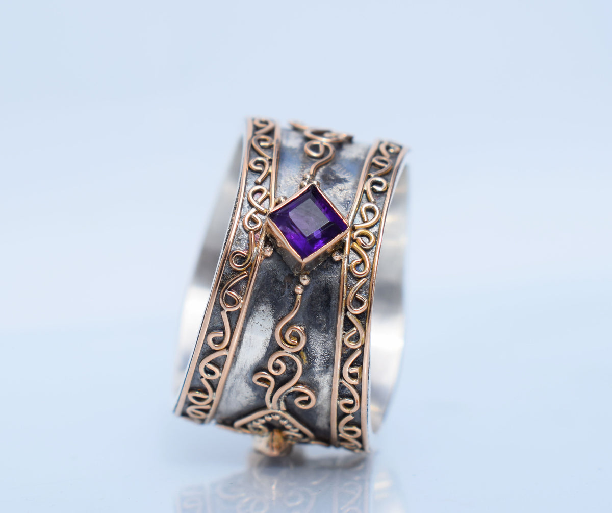 Anillo Las Mil y Una Noches Turmalina Rosa