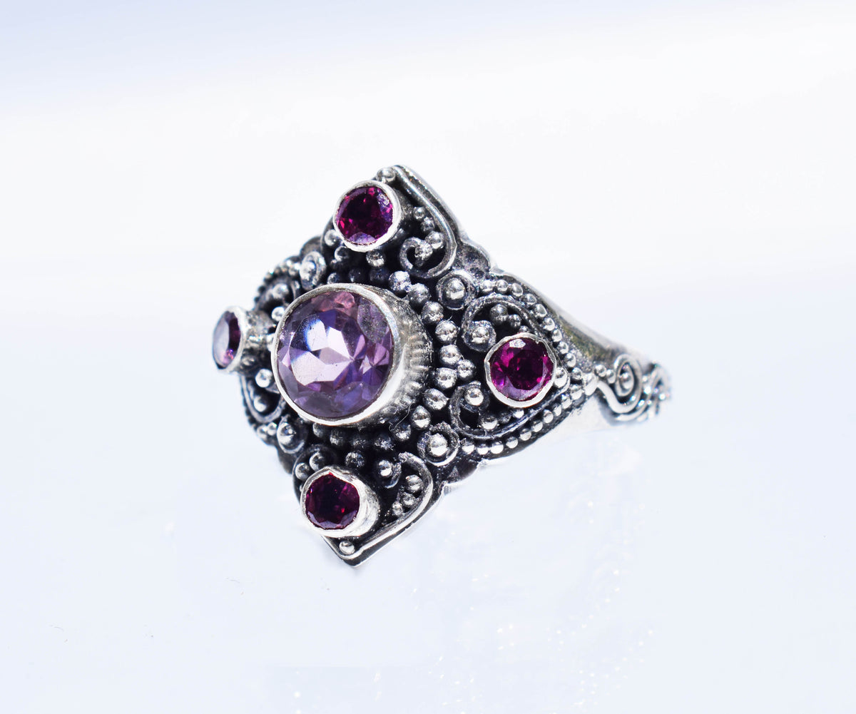 Anillo Angel Amatista