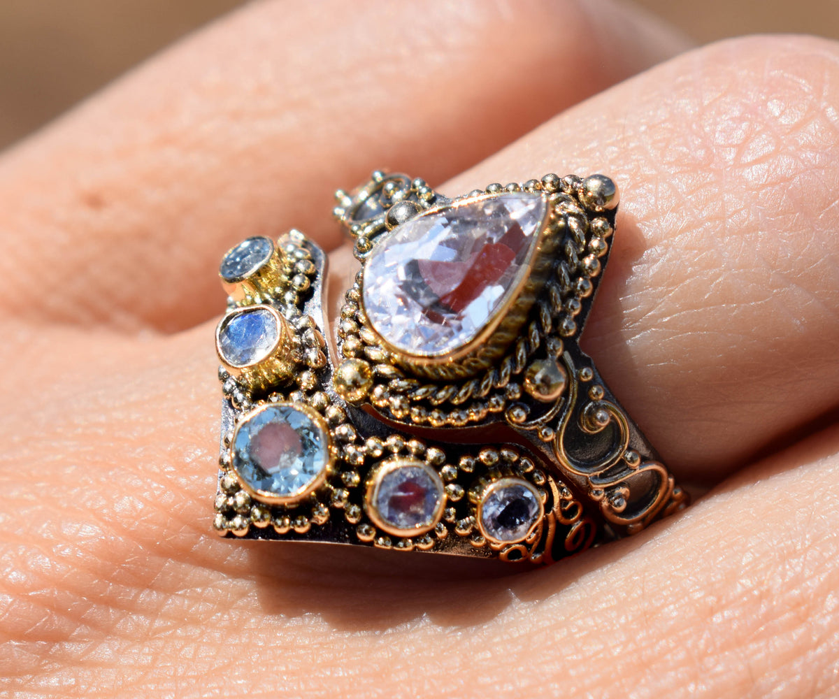 Anillo Fall in love Kunzita