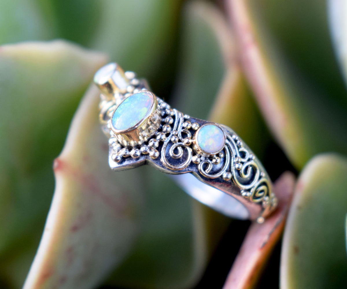 Anillo Fusión Opalos