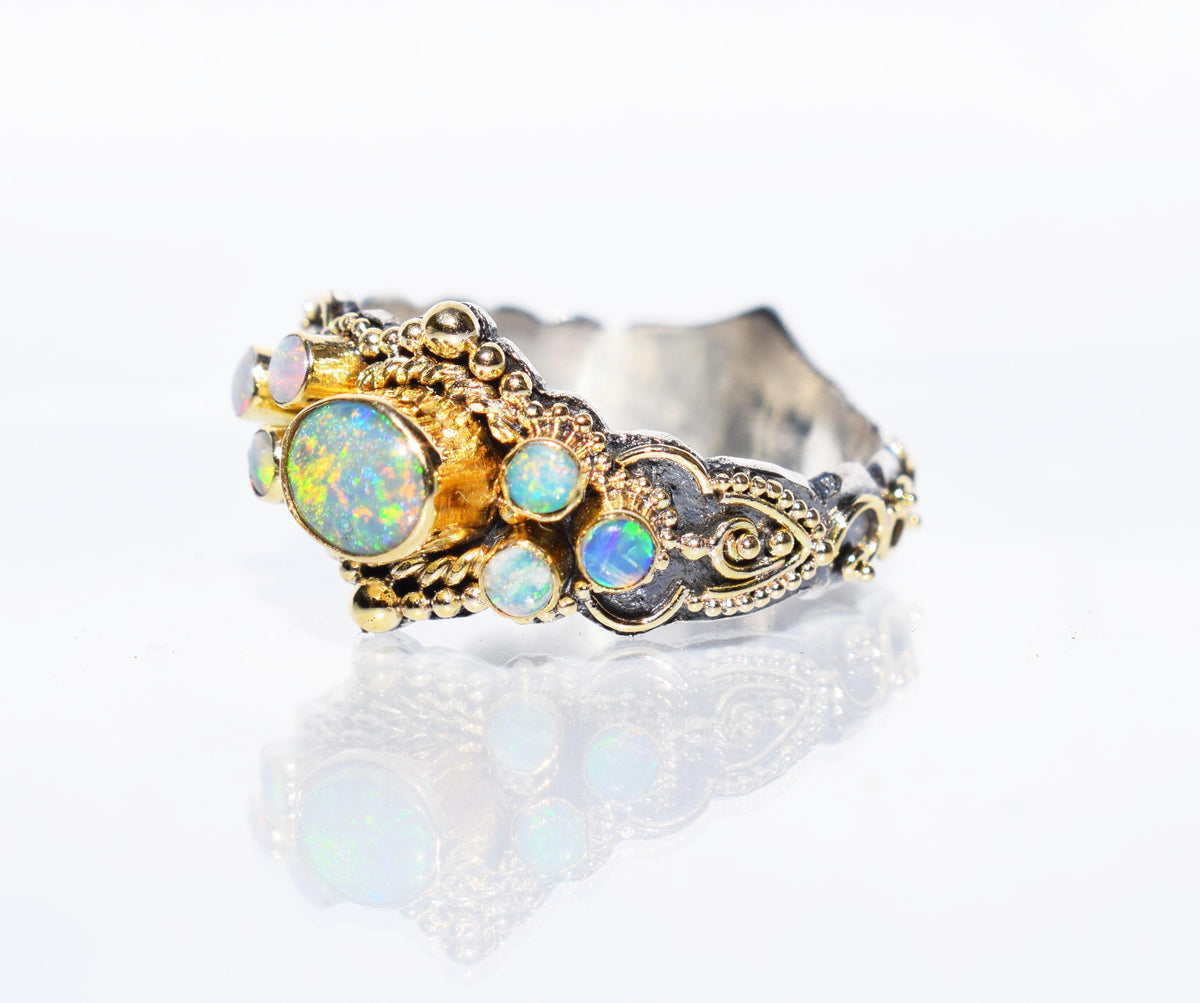 Anillo Azahara Ópalo