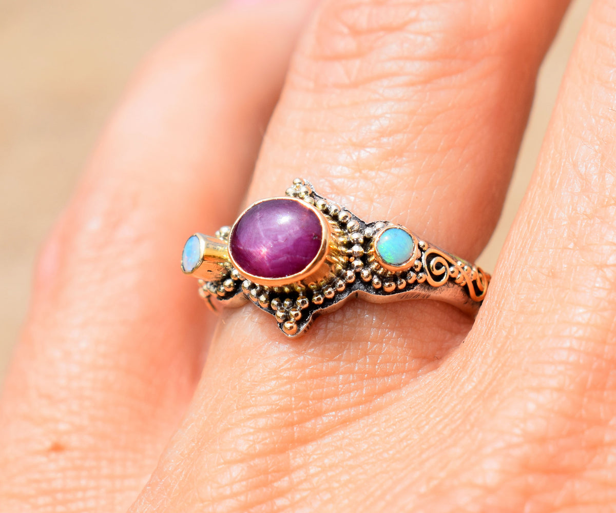 Anillo Roma Rubi Estrella