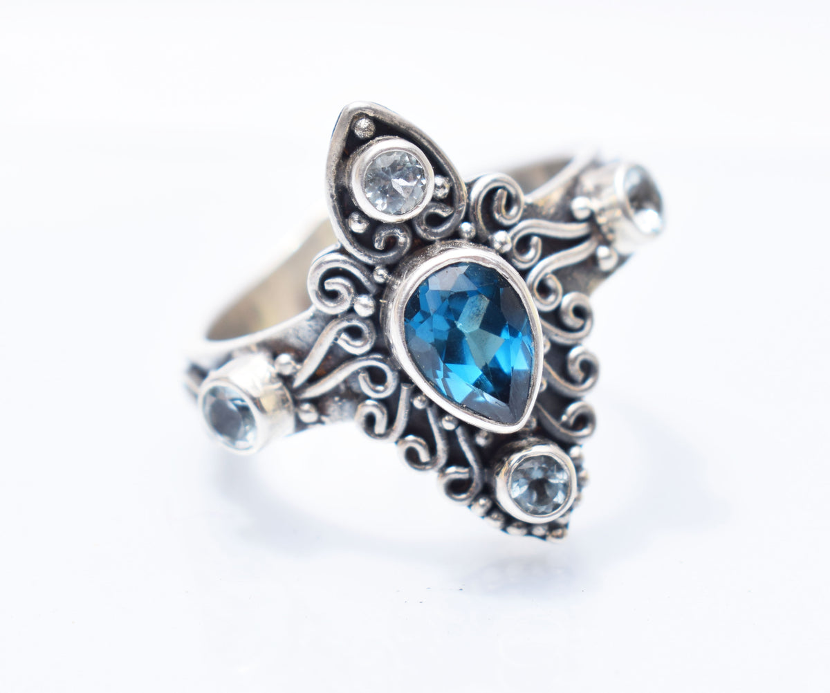 Anillo Kenya Topacio