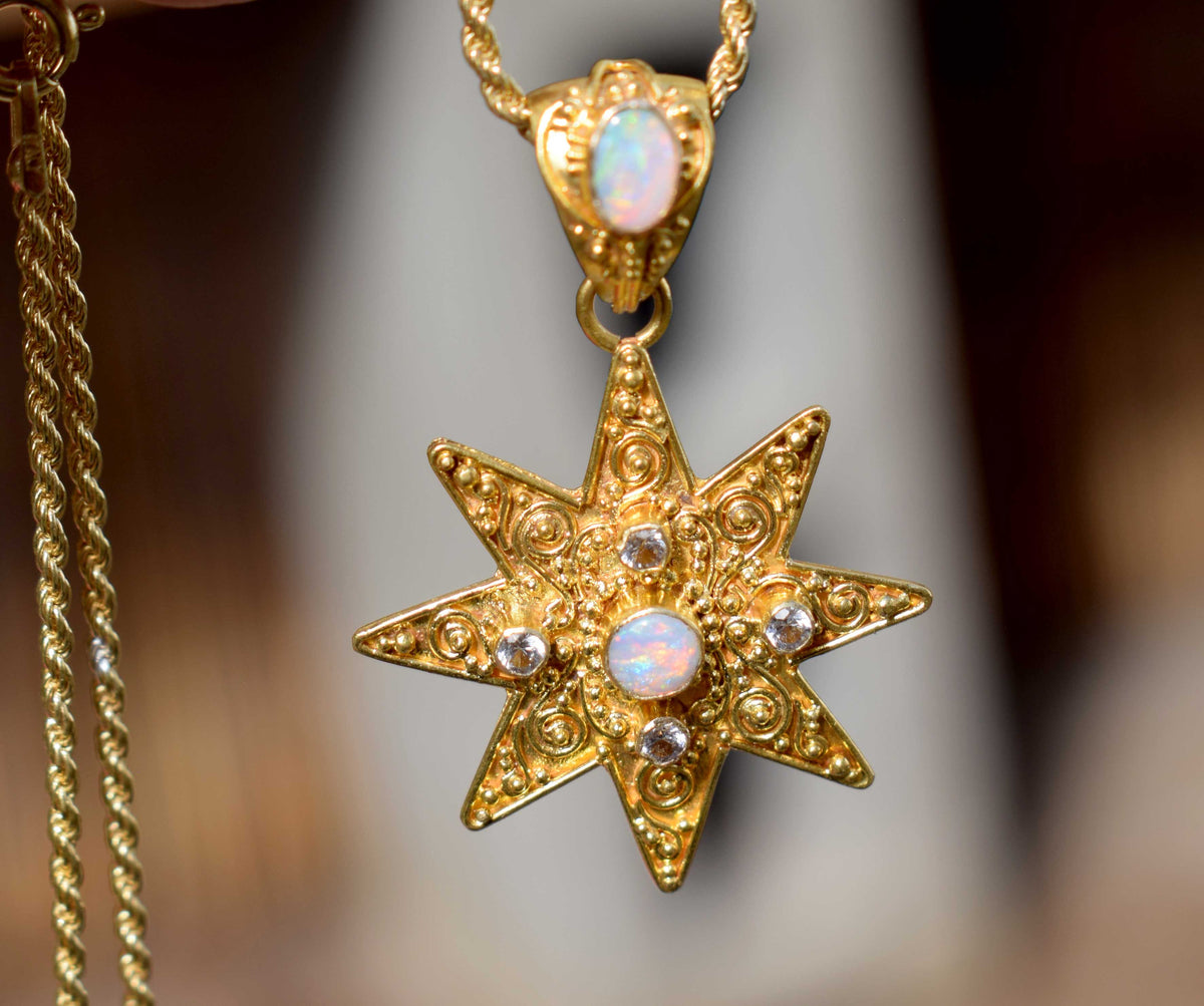 Colgante Venus Ópalo Topacios