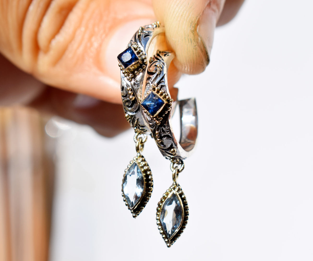 Argollas Milano Zafiro