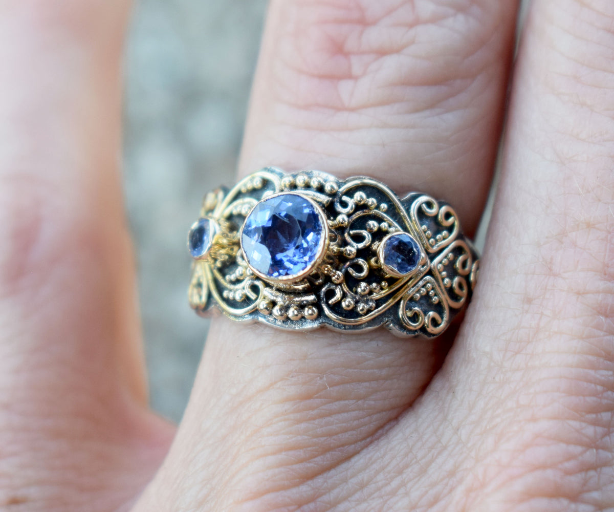 Anillo Alma Tanzanita