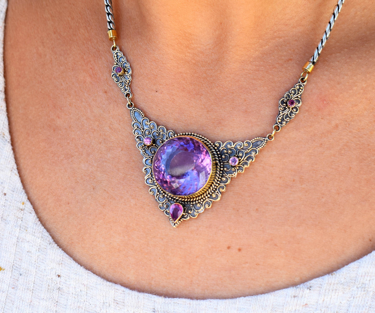 Collar Maharani Amatista