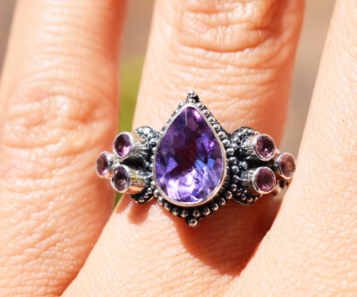 Anillo Venecia Amatista