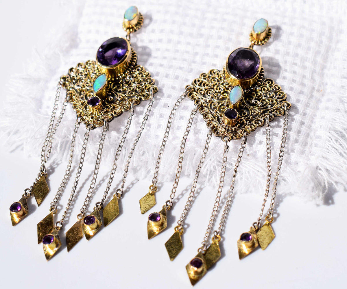 Aros Kalbelia Amatistas