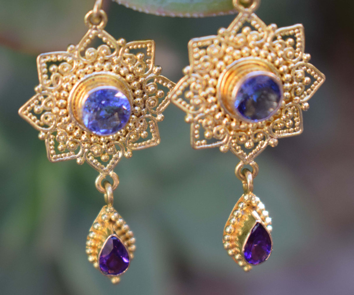 Aros Gold Mandala Tanzanitas