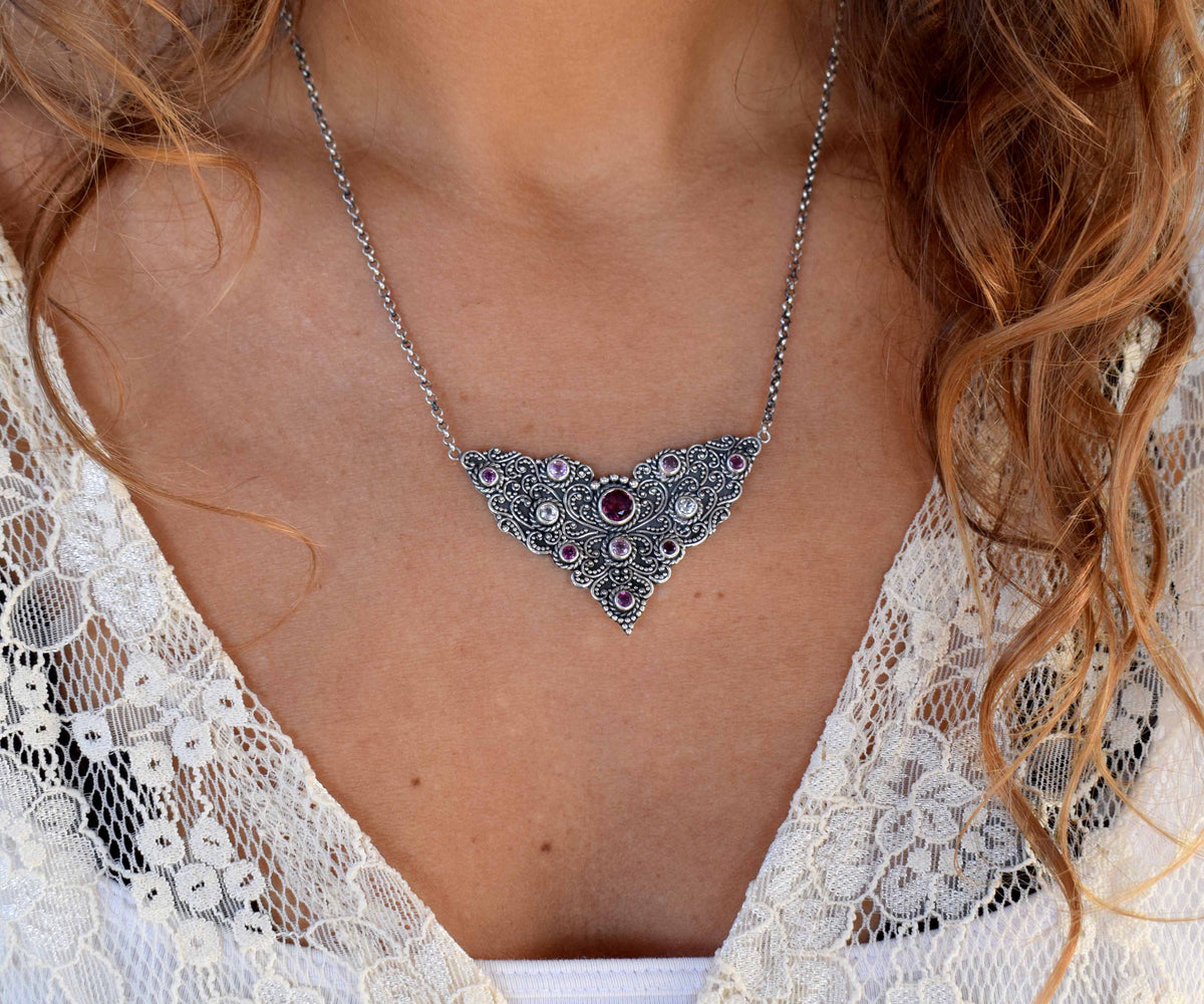 Collar Buterfly Rodolita